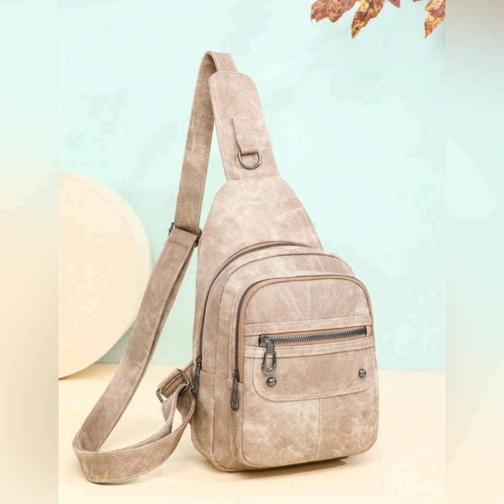 New Crossbody Bag, Chest Bag, Backpack - Picture 3 of 6
